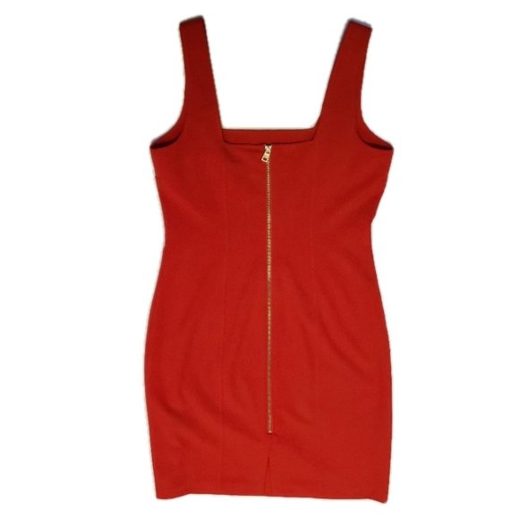 MARC NEW YORK Red Classic Midi Dress Sz M - Picture 3 of 4
